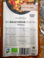 Mängden socker i Biosalchicha vegetal