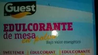 Mängden socker i Edulcorante
