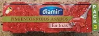 Mängden socker i Pimientos rojos asados en tiras