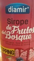 Mängden socker i Sirope de frutos del bosque