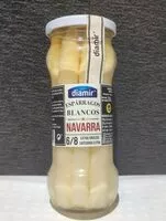 Mängden socker i Espárragos Blancos de Navarra Extra gruesos