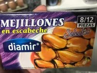 Mängden socker i Mejillones en escabeche