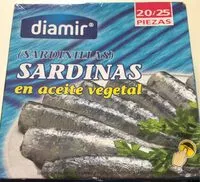 Mängden socker i Sardinillas en aceite vegetal
