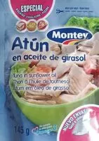 Mängden socker i Atun en aceite de girasol