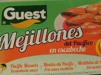 Mängden socker i Mejillones del pacífico en escabeche