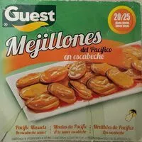 Mängden socker i Mejillones en escabeche