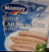 Mängden socker i Filetes de caballa del Sur en aceite vegetal