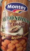 Mängden socker i Albóndigas de pollo