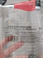 Mängden socker i Lacón en tapas cortado a mano