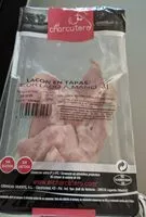 Mängden socker i Lacón en tapas cortado a mano