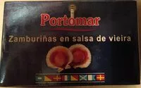 Mängden socker i Zamburiñas en salsa de vieira