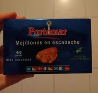 Mängden socker i Mejillones en escabeche