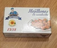 Mängden socker i Mejillones en escabeche