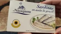 Mängden socker i Sardinas en aceite de girasol