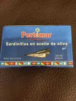 Mängden socker i Sardinas en aceite de oliva (sardinillas)