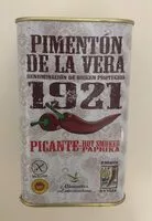 Mängden socker i Pimentón de la Vera picante