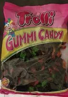 Mängden socker i Gummi Candy