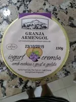 Mängden socker i Yogur cremoso con arándanos y sabor a galleta