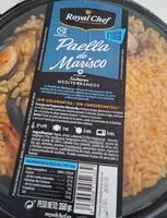 Mängden socker i Paella de mariscos