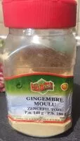 Mängden socker i Gingembre moulu