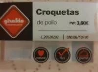 Mängden socker i Croquetas de pollo