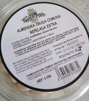 Mängden socker i Almendra cruda