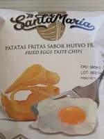 Mängden socker i Santa María Patatas Fritas sabor huevo