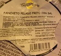 Mängden socker i Panchito pelado frito con sal