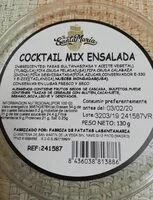 Mängden socker i Cocktail Mix Ensalada