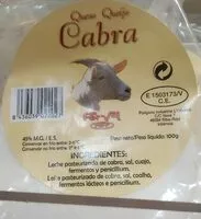Mängden socker i Queso de cabra