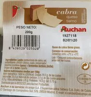 Mängden socker i Queso tierno de cabra