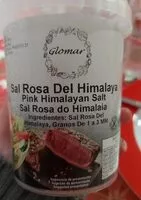 Mängden socker i Sal rosa del himalaya