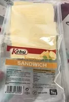 Mängden socker i Tranches sandwich