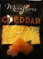 Mängden socker i Cheddar râpé