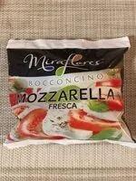 Mängden socker i Mozzarella fresca
