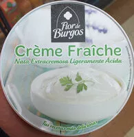 Mängden socker i Crème fraîche nata extracremosa ligeramente acida