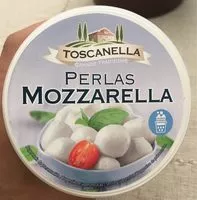 Mängden socker i perlas mozzarella