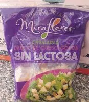 Mängden socker i Dados de queso gouda sin lactosa