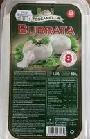 Mängden socker i Burrata