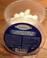 Mängden socker i Mozarella cerises