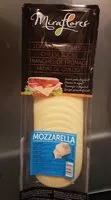 Mängden socker i Tranches de fromage Mozzarella