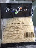 Mängden socker i Mozarella Rallada