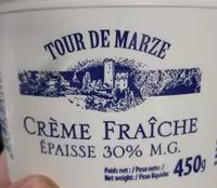 Mängden socker i Crème fraîche