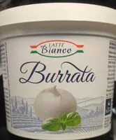 Mängden socker i Burrata
