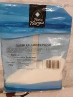 Mängden socker i Queso rallado en polvo