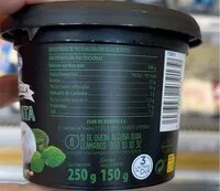 Mängden socker i Burrata