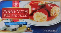 Mängden socker i Pimientos del piquillo rellenos de merluza y gambas