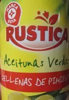 Mängden socker i Aceitumas verdes  rellenas de pimiento