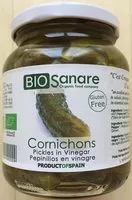 Mängden socker i Cornichons