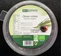 Mängden socker i Olives noires